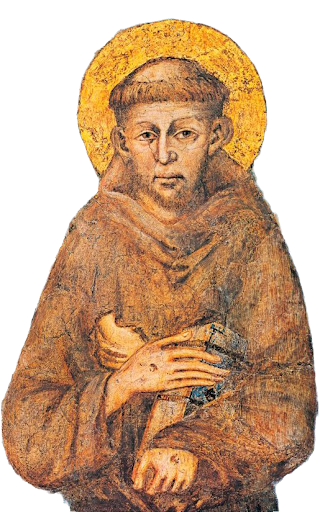 Svatý František z Assisi, můj učitel křesťanské mystiky.